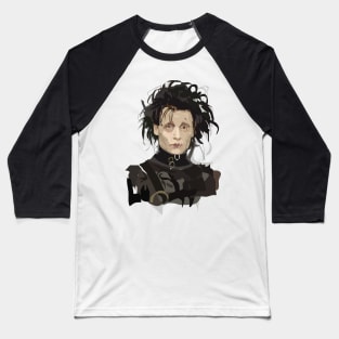 Edward Scissorhands Baseball T-Shirt